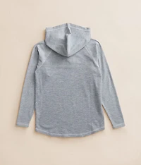Boys - Quarter Snap Henley Hoodie