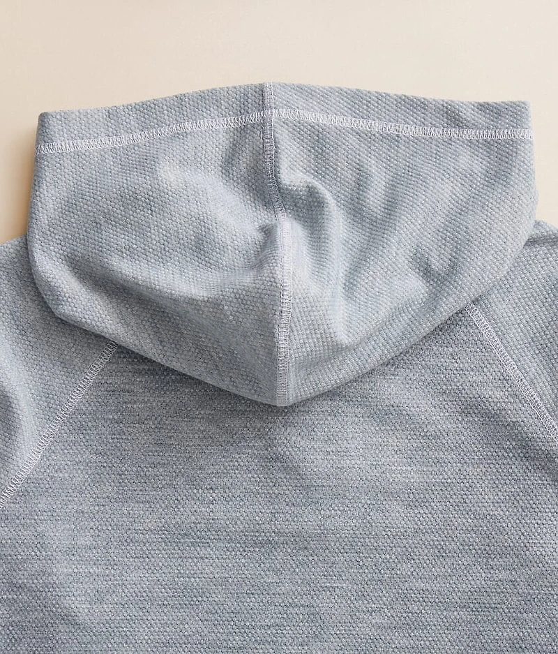 Boys - Quarter Snap Henley Hoodie
