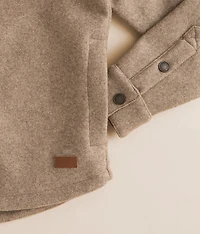 Boys - Oatmeal Fleece Shacket