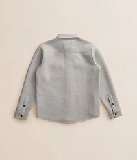 Boys - Marled Knit Shacket