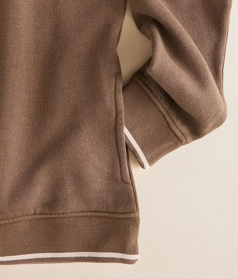 Boys - Washed Quarter Snap Pullover