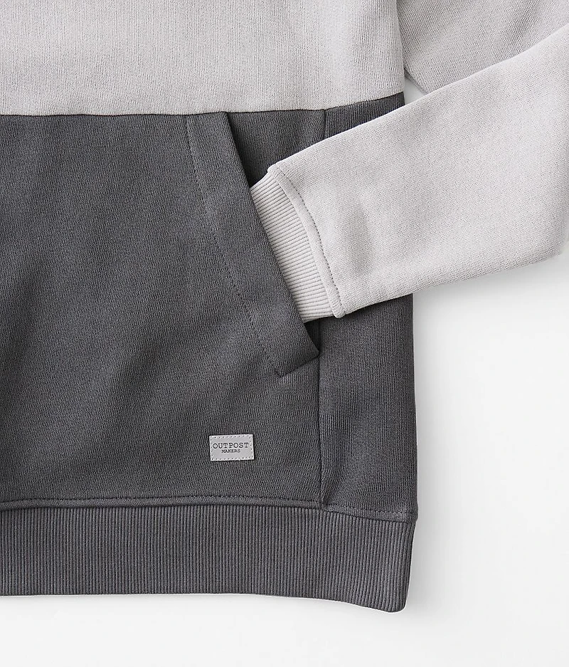 Boys - Henley Hooded Sweatshirt