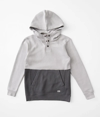 Boys - Henley Hooded Sweatshirt