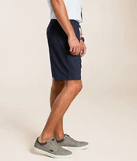 Marled Stretch Short