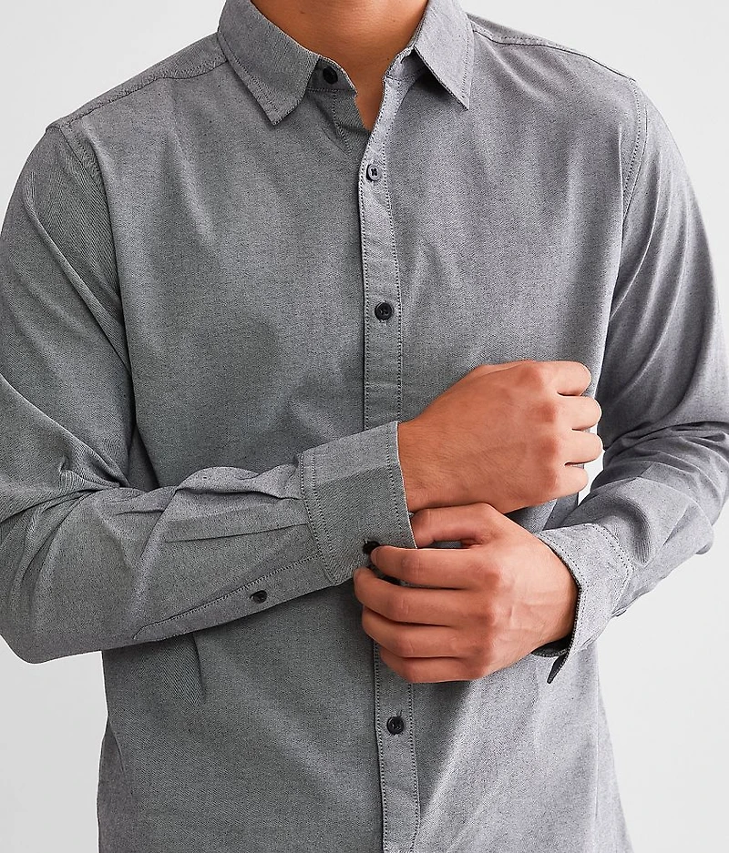 Solid Oxford Stretch Shirt