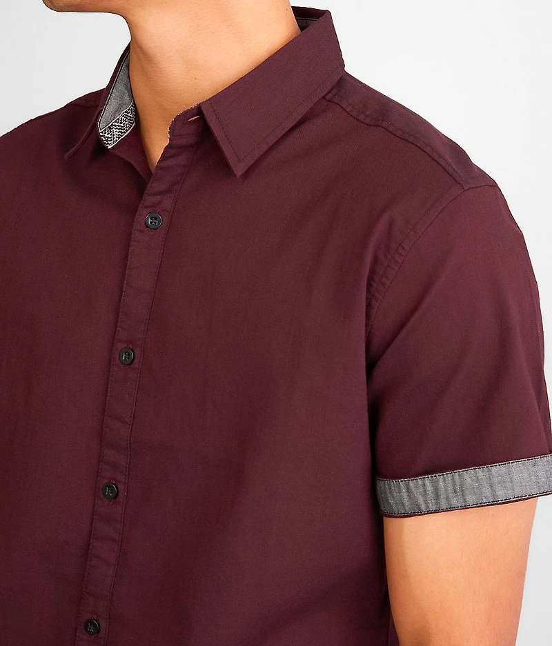 Solid Oxford Stretch Shirt