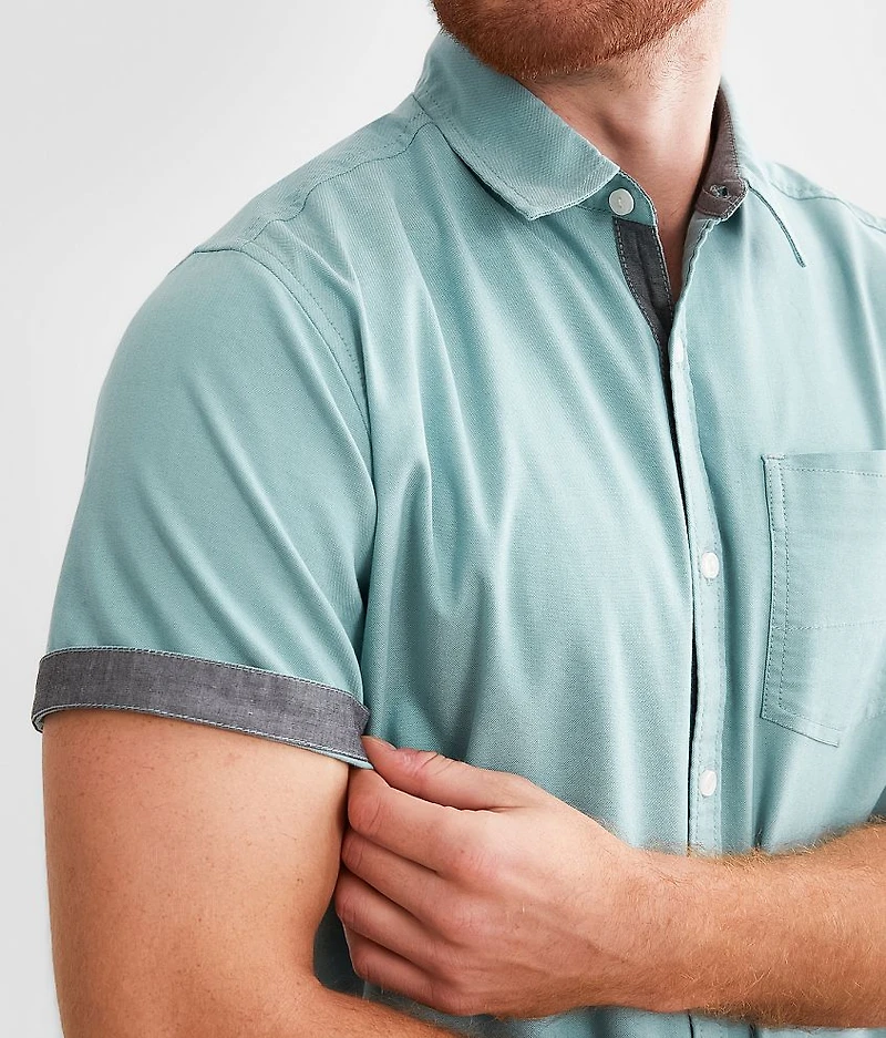 Solid Oxford Stretch Shirt