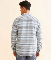 Striped Flannel Athletic Shirt
