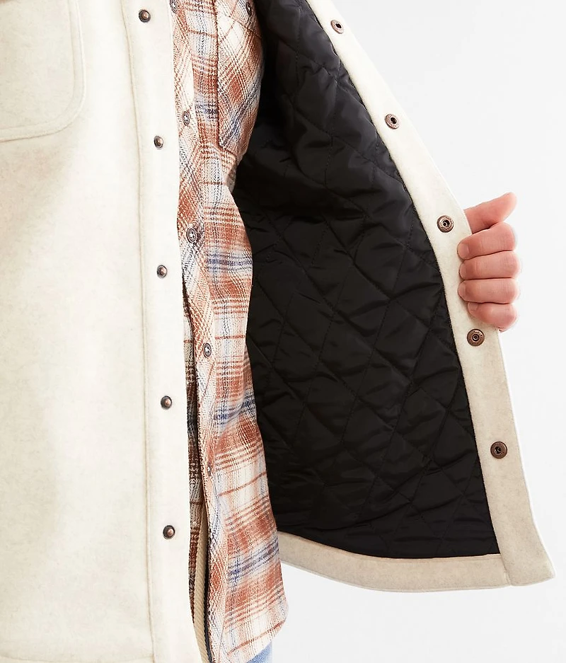 Marled Shacket