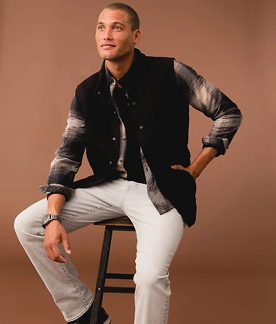 Textured Knit Vest