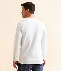 Heathered Henley