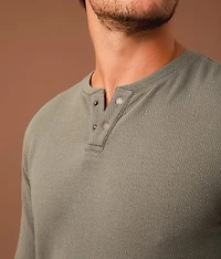 Textured Henley