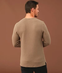 Textured Henley