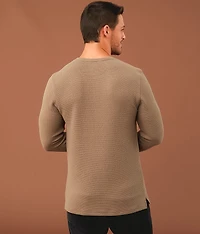 Textured Henley