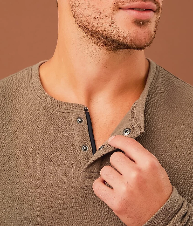 Textured Henley