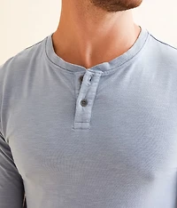 Washed Knit Henley