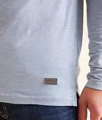 Washed Knit Henley