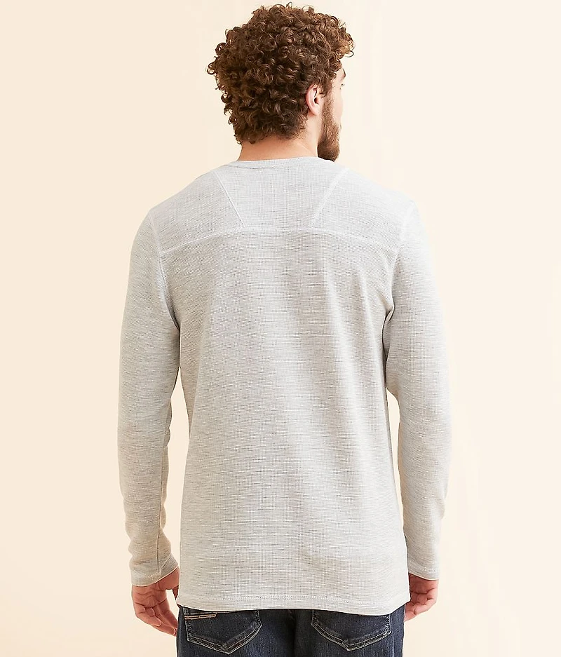 Waffle Knit Henley