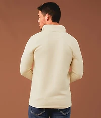 Waffle Quarter Zip Pullover