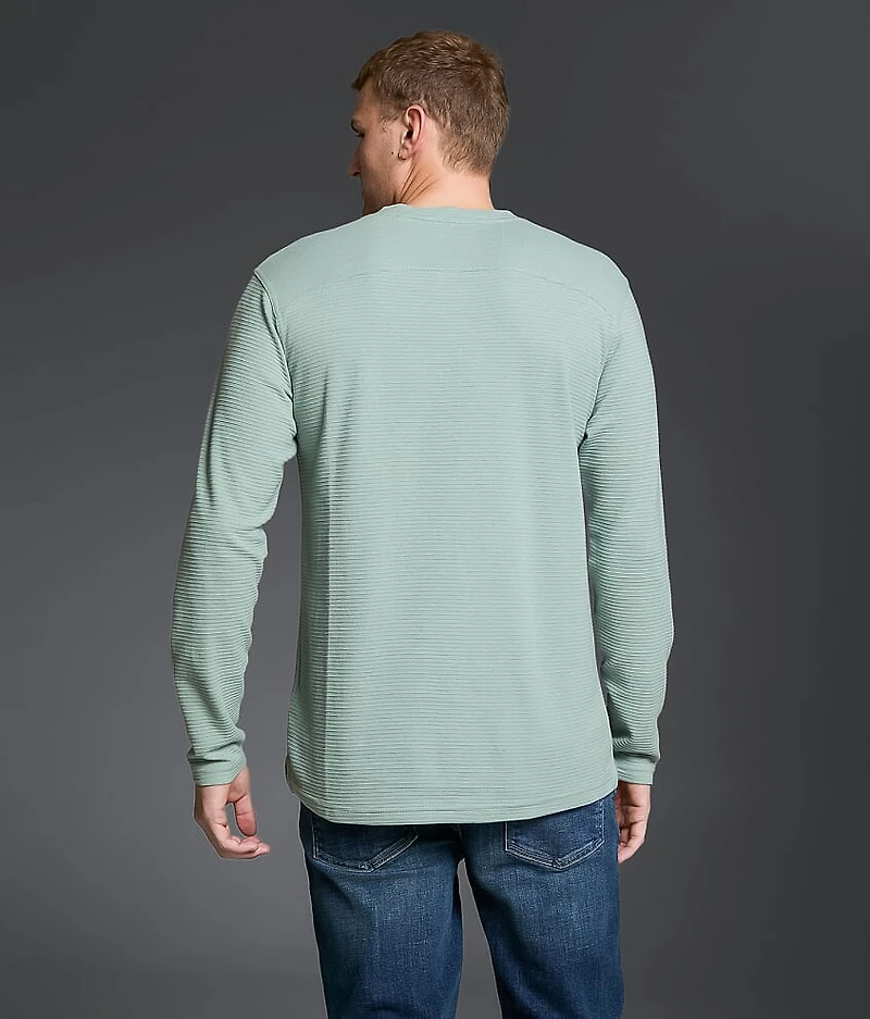 Ribbed Henley