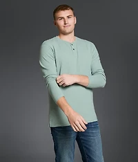 Ribbed Henley
