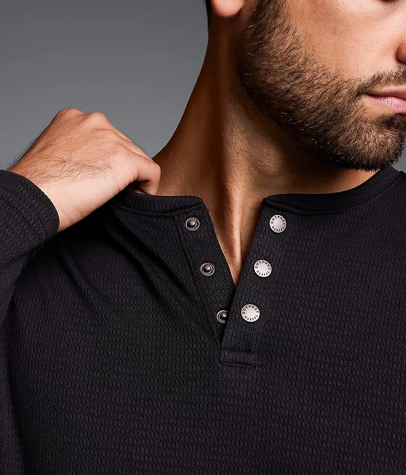 Textured Henley