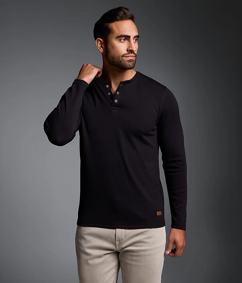Textured Henley