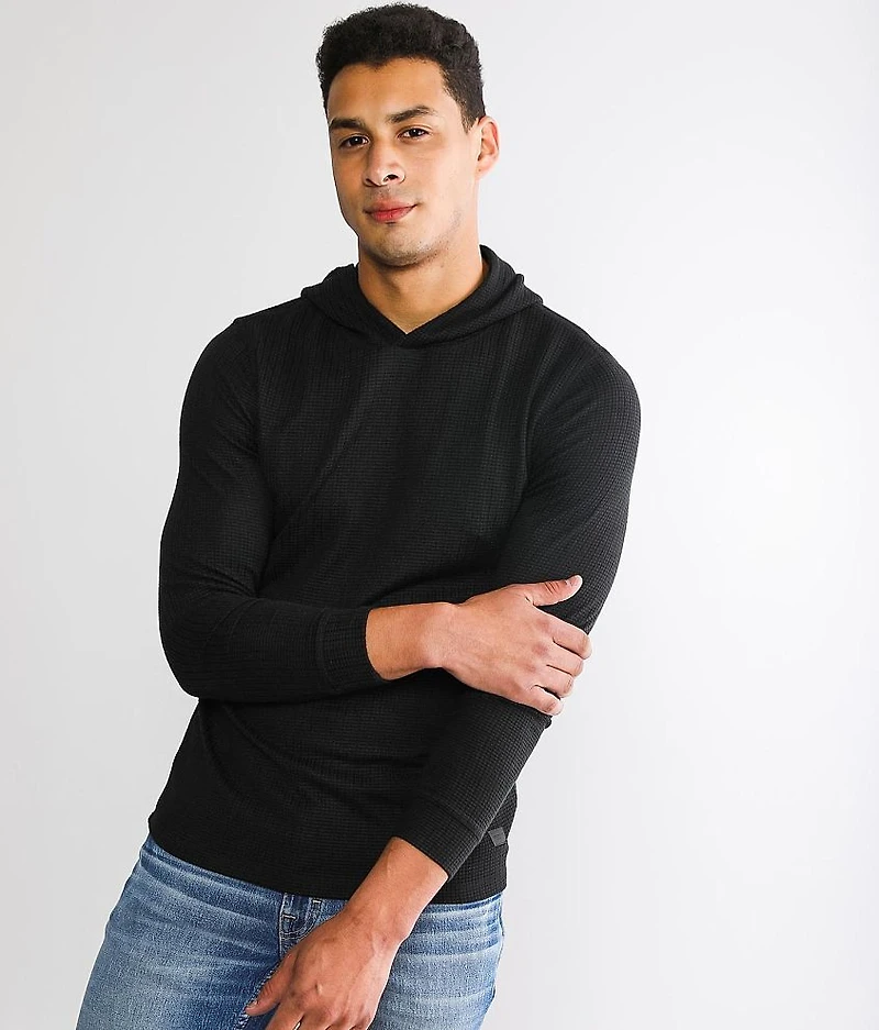 Waffle Knit Hoodie