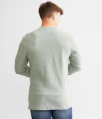 Heathered Henley