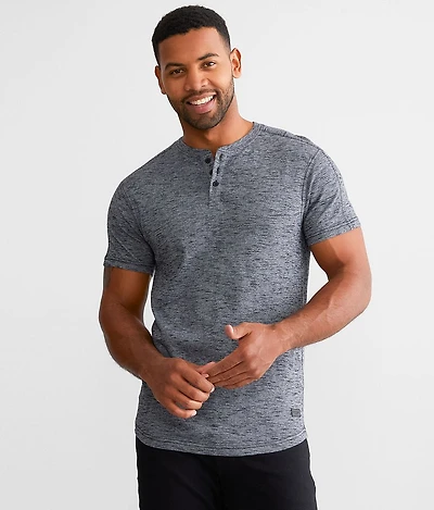 Slub Knit Henley