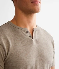 Slub Knit Henley