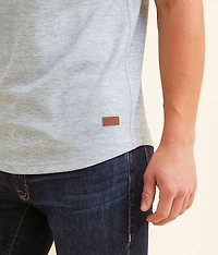 Brushed Knit Henley