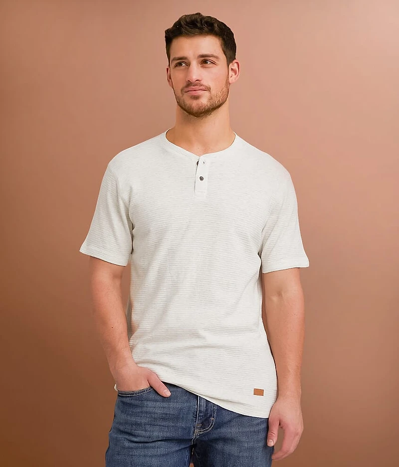 Textured Knit Henley