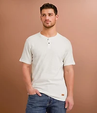 Textured Knit Henley