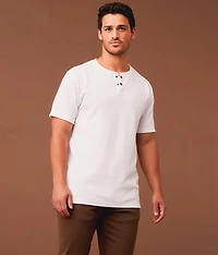 Textured Henley