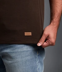 Waffle Knit Henley