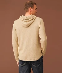 Waffle Knit Hoodie