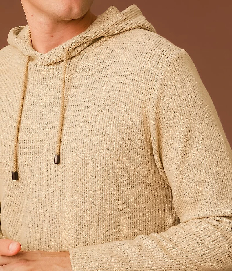 Waffle Knit Hoodie