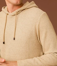 Waffle Knit Hoodie