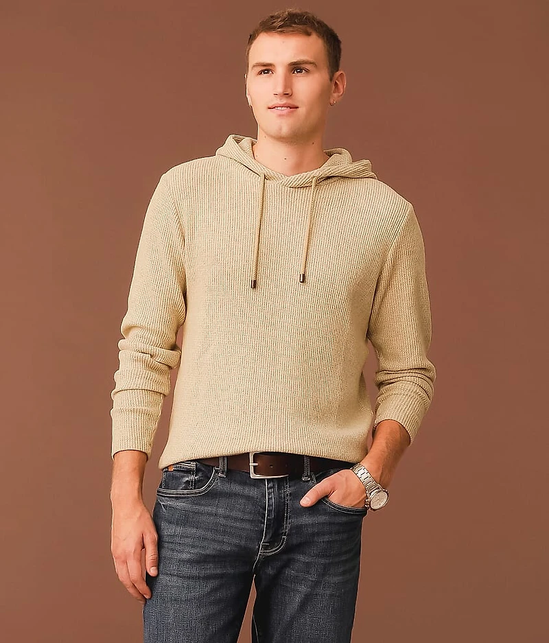 Waffle Knit Hoodie