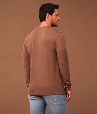 Ribbed Henley
