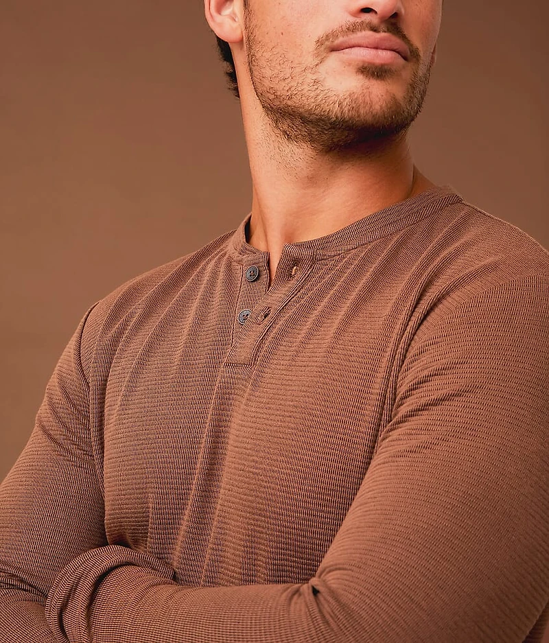 Ribbed Henley