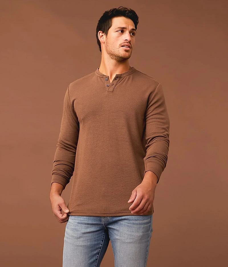 Ribbed Henley