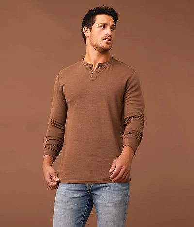 Ribbed Henley