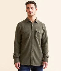 Textured Knit Standard Shirt