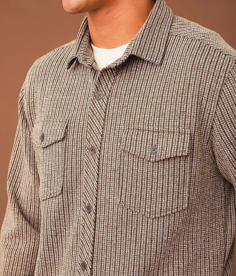Textured Athletic Knit Shirt