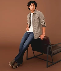 Textured Athletic Knit Shirt