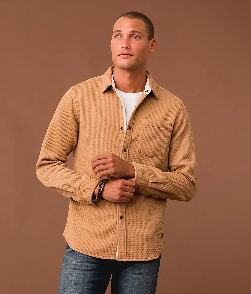 Textured Knit Standard Shirt