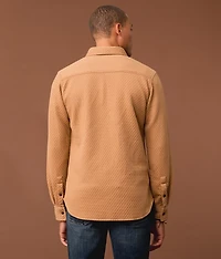 Textured Knit Standard Shirt