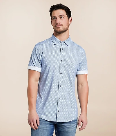 Knit Athletic Performance Stretch Shirt